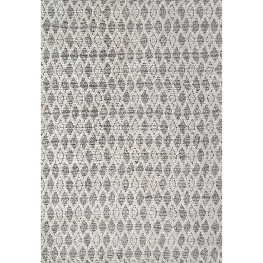 Dynamic Rugs 4263-910 Ray 8X10 Rectangle Rug in Silver   